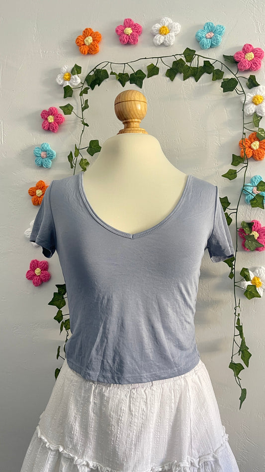 Soft blue comfy basic
