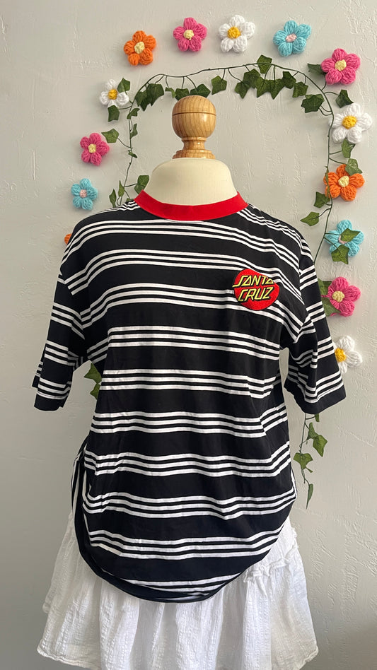 Santa Cruz striped tee